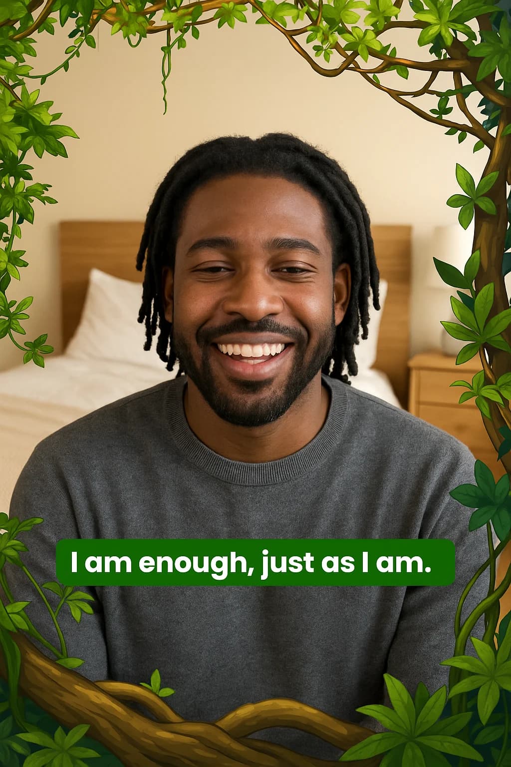 Affirmation Mirror Theme Example 2